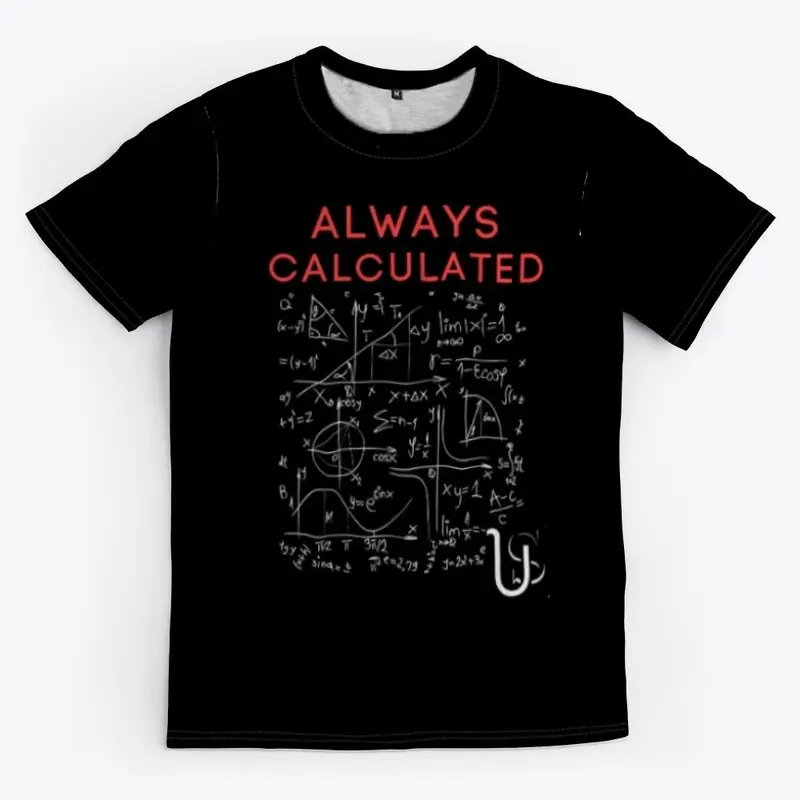 CALCULATED TEE BY UMI STYLE CLOTHING